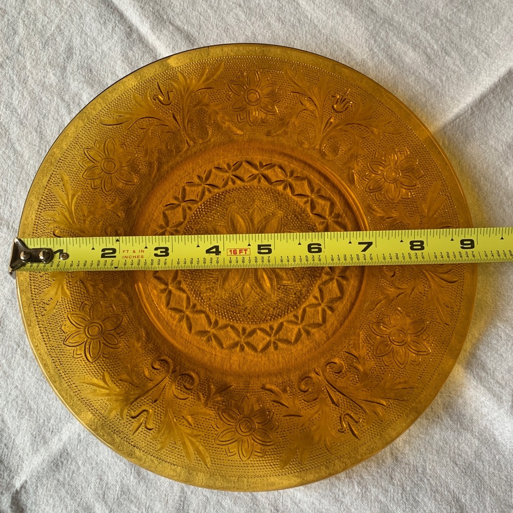 Vintage Anchor Hocking dinner plate